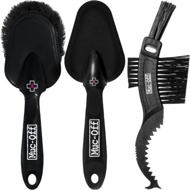 Zestaw szczotek Muc-Off 3x Premium Brush Set