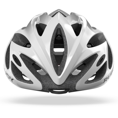 Kask rowerowy Rudy Project Rush biało-srebrny