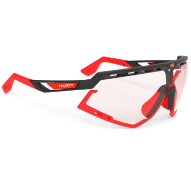 Okulary rowerowe Rudy Project Defender ImpactX czerwono-czarne