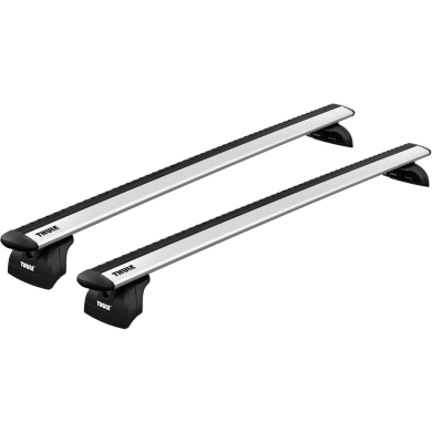 Bagażnik Dachowy Thule WingBar Evo Peugeot 3008 5-dr SUV 2009-2016 fabryczne punkty srebrny