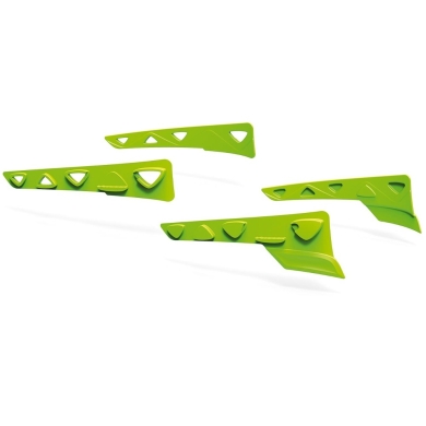 Zestaw gumowych wstawek Rudy Project Peripheral Shields Set lime