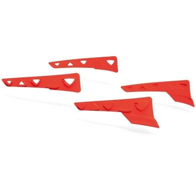 Zestaw gumowych wstawek Rudy Project Peripheral Shields Set red fluo