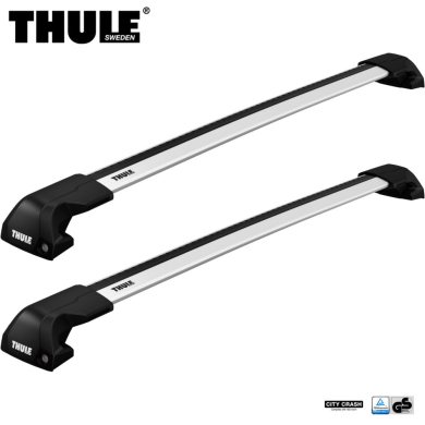 Bagażnik Dachowy Thule WingBar Edge Seat Ibiza ST 5-dr Kombi 2010-2017 zintegrowane relingi srebrny