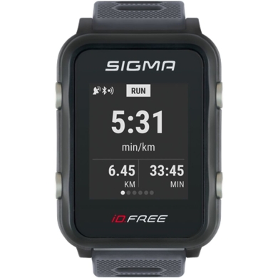 Zegarek sportowy Sigma iD.Free.HR GPS czarny