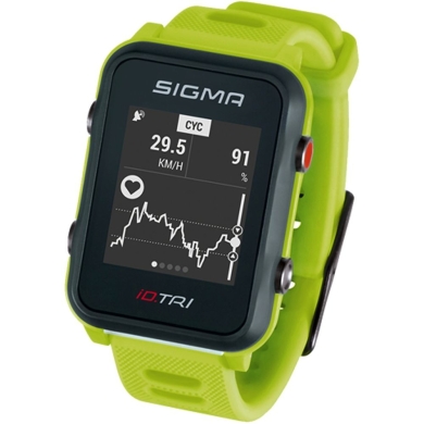 Zegarek sportowy Sigma iD.Tri Set GPS zielony