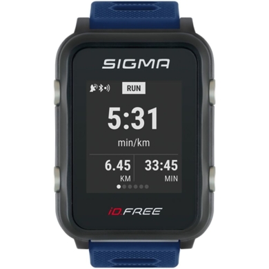 Zegarek sportowy Sigma iD.Free.HR GPS niebieski