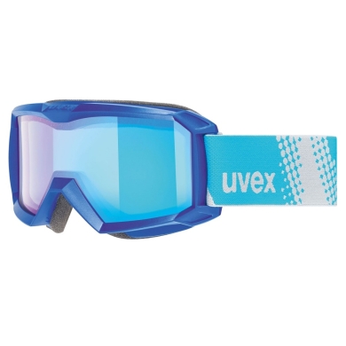 Uvex Flizz FM Gogle narciarskie junior dziecięce blue mirror blue