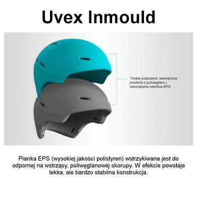 Kask narciarski Uvex Junior Visor Pro biało-czerwony