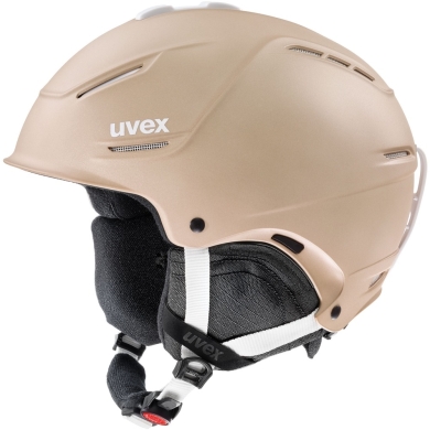 Kask narciarski Uvex P1us 2.0 beżowy