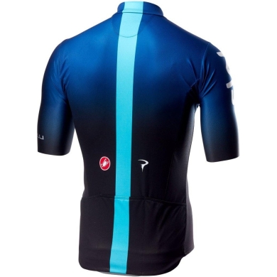 Castelli Squadra Team Sky Koszulka rowerowa czarno niebieska