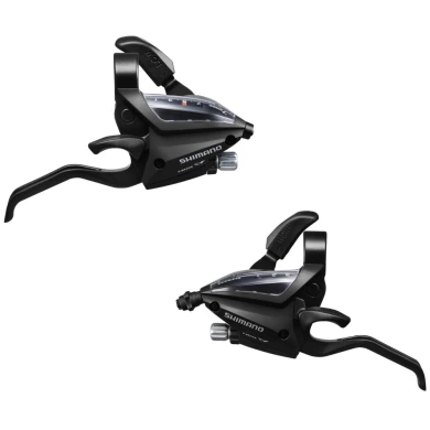 Klamkomanetki Shimano Altus ST-EF500 3x7 czarne