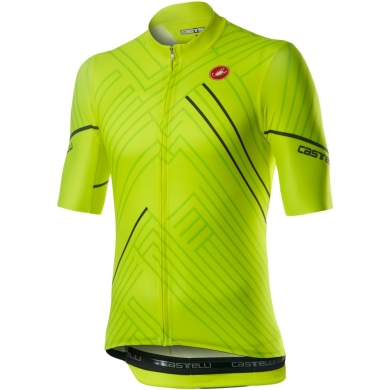 Castelli Passo Koszulka rowerowa żółta fluo