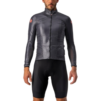 Kurtka rowerowa Castelli Aria Shell antracytowa