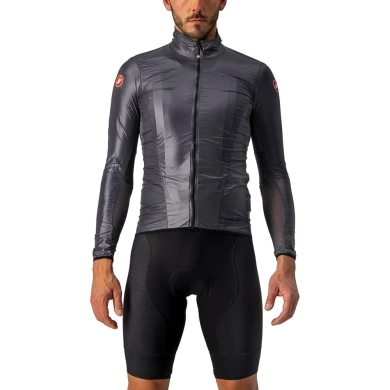 Kurtka rowerowa Castelli Aria Shell antracytowa