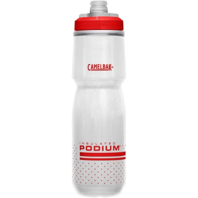 Bidon termiczny Camelbak Podium Chill biało-czerwony