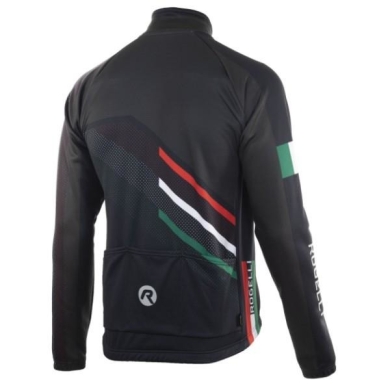 Kurtka rowerowa Rogelli Team 2.0 czarna