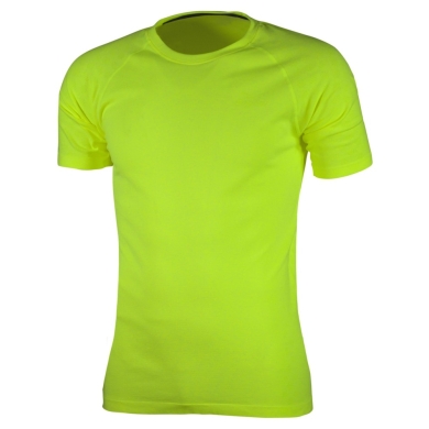 Koszulka biegowa Rogelli Seamless żółta