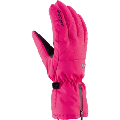 Rękawice narciarskie damskie Viking Selena różowe