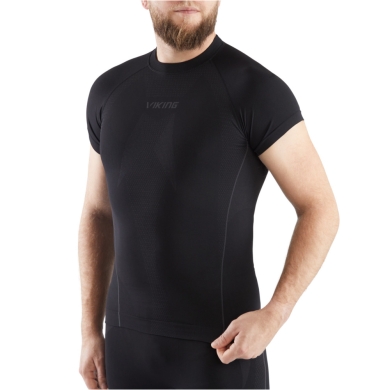 Viking Man Eiger Bielizna termoaktywna koszulka męska czarna