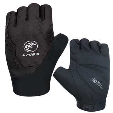 Chiba Teamglove Rękawiczki rowerowe czarne