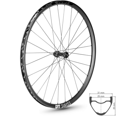 DT Swiss XRC 1200 Spline 25 Koło przednie XC 700C disc Center Lock