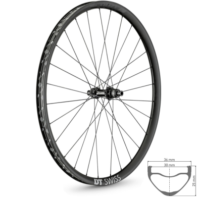 DT Swiss XRC 1200 Spline 30 Koło tylne XC 700C disc Center Lock