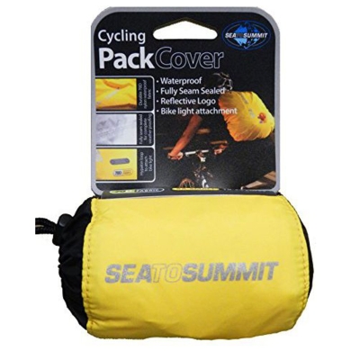 Pokrowiec na plecak Sea to Summit Cycling Pack Cover żółty