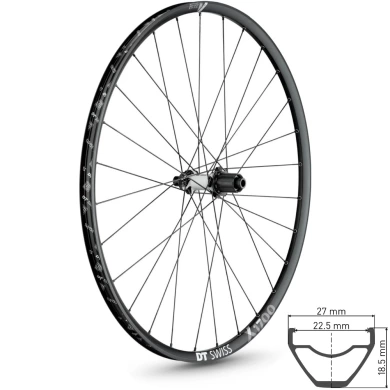 DT Swiss X 1700 Spline Koło tylne 29" disc Center lock