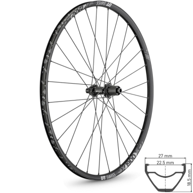 DT Swiss X 1900 Spline 22,5 Koło tylne 29" 148/12mm disc Center lock