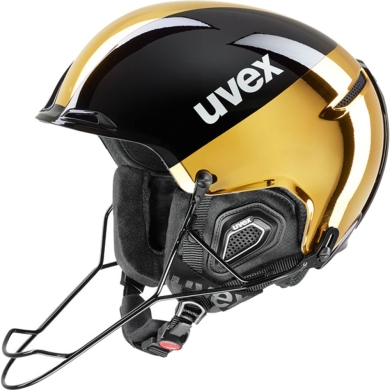Uvex Jakk+ SL Kask narciarski snowboard black gold