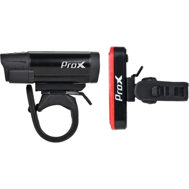 Zestaw lampek rowerowych ProX Hydra & Wega