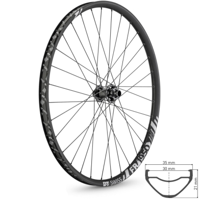 DT Swiss FR 1950 Classic 30 Koło przednie 27,5 FR DH disc 6 śrub