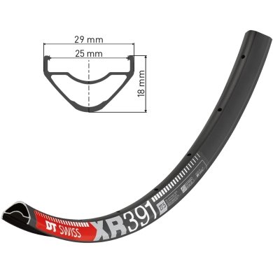 DT Swiss XR 391 Obręcz MTB 29" disc brake