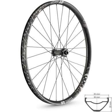 DT Swiss H 1900 Spline 30 Koło przednie eMTB 27,5" disc 6 śrub