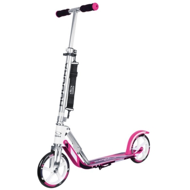 Hulajnoga Hudora Big Wheel 205 różowo-srebrna