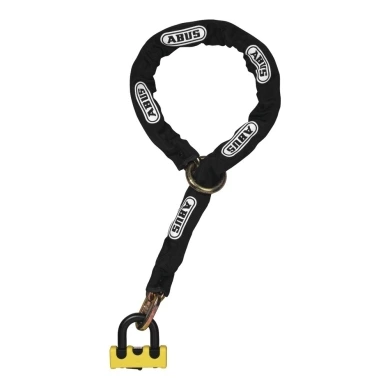 Łańcuch z kłódką Abus Granit Power XS 67 10KS czarno-żółty