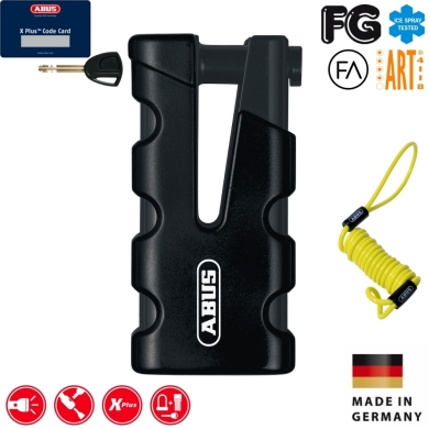 Blokada tarczy hamulcowej Abus Granit Sledg XPlus 77 Grip Black