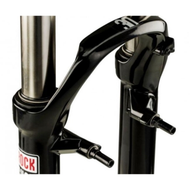 Rock Shox 30 Silver TK 100mm Amortyzator z manetką Poploc 26" Gloss Black