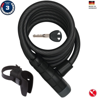 Zapięcie Abus Primo 5510K czarne + SCLL