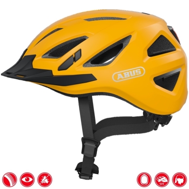 Kask rowerowy Abus Urban-I 3.0 żółty