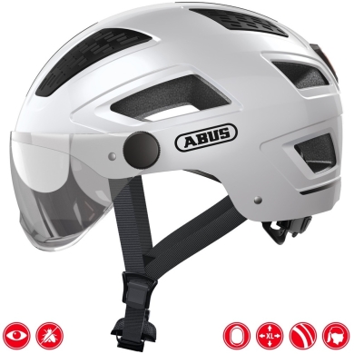 Kask rowerowy Abus Hyban 2.0 ACE biały