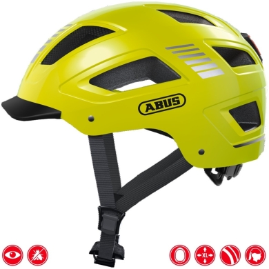 Kask rowerowy Abus Hyban 2.0 Signal żółty