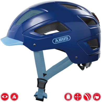 Kask rowerowy Abus Hyban 2.0 ciemnoniebieski