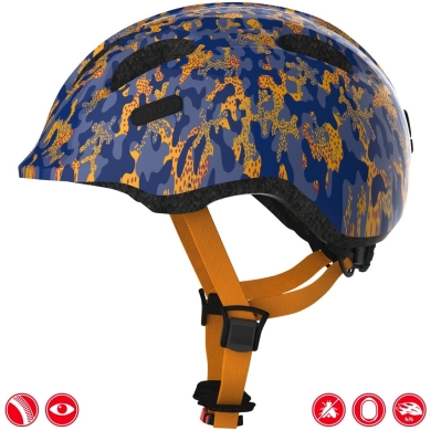 Kask rowerowy Abus Smiley 2.0 camo niebieski