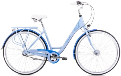 Rower miejski damski Romet Moderne 3 niebieski