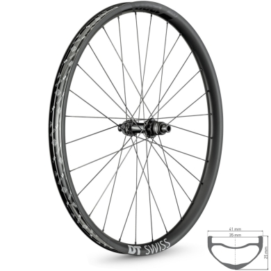 DT Swiss EXC 1200 Spline 35 Koło tylne 27,5" Boost disc Center Lock