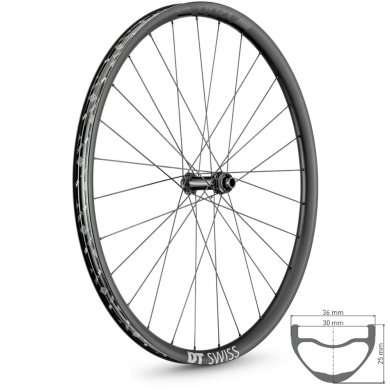 DT Swiss EX 1200 Spline 30 Koło przednie 29" Boost disc Center Lock