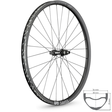 DT Swiss EX 1200 Spline 30 Koło tylne 29" Boost disc Center Lock