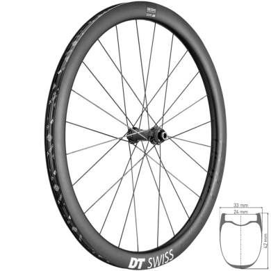 Koło przednie DT Swiss HGC 1400 Spline 42 700C Disc Center Lock