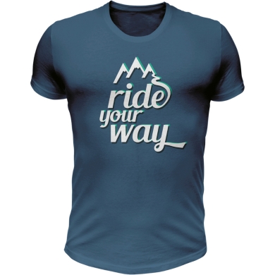 Koszulka Dartmoor Ride Your Way jeansowa